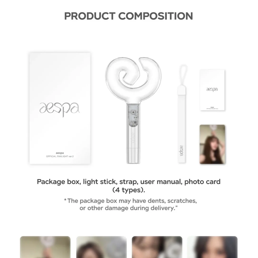 AESPA - OFFICIAL FANLIGHT LIGHTSTICK VER 2 - Image 6