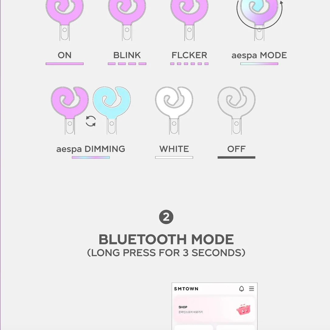 AESPA - OFFICIAL FANLIGHT LIGHTSTICK VER 2 - Image 9