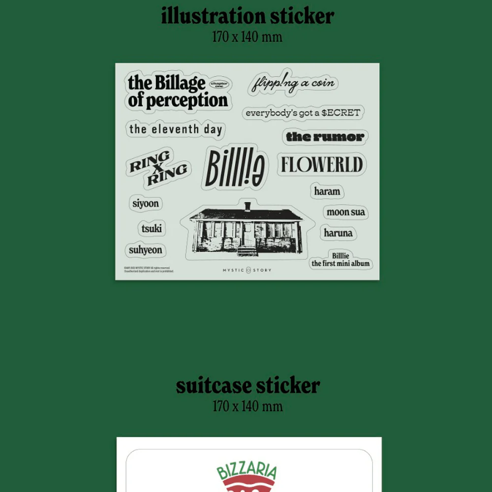 BILLLIE - THE BILLAGE OF PERCEPTION : CHAPTER ONE (1ST MINI ALBUM) - Image 4