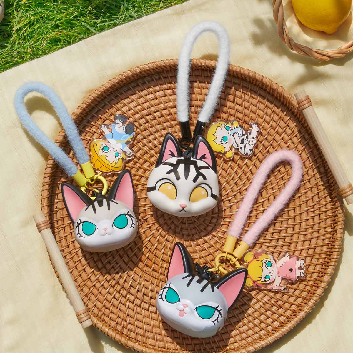 [BLIND BOX] BABY MOLLY & BABY TABBY SERIES - PINCH PENDANT BLIND BOX - Image 6