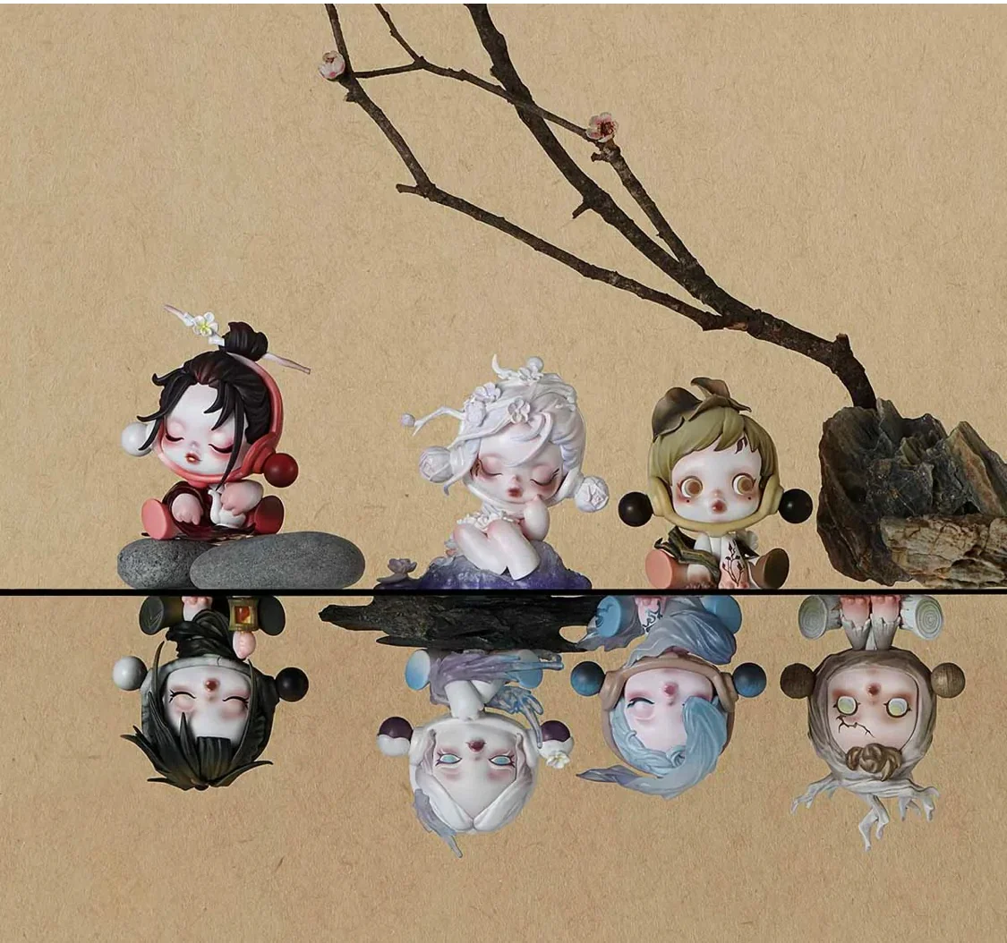 [BLINDBOX] SKULLPANDA THE INK PLUM BLOSSOM SERIES FIGURES - Image 2