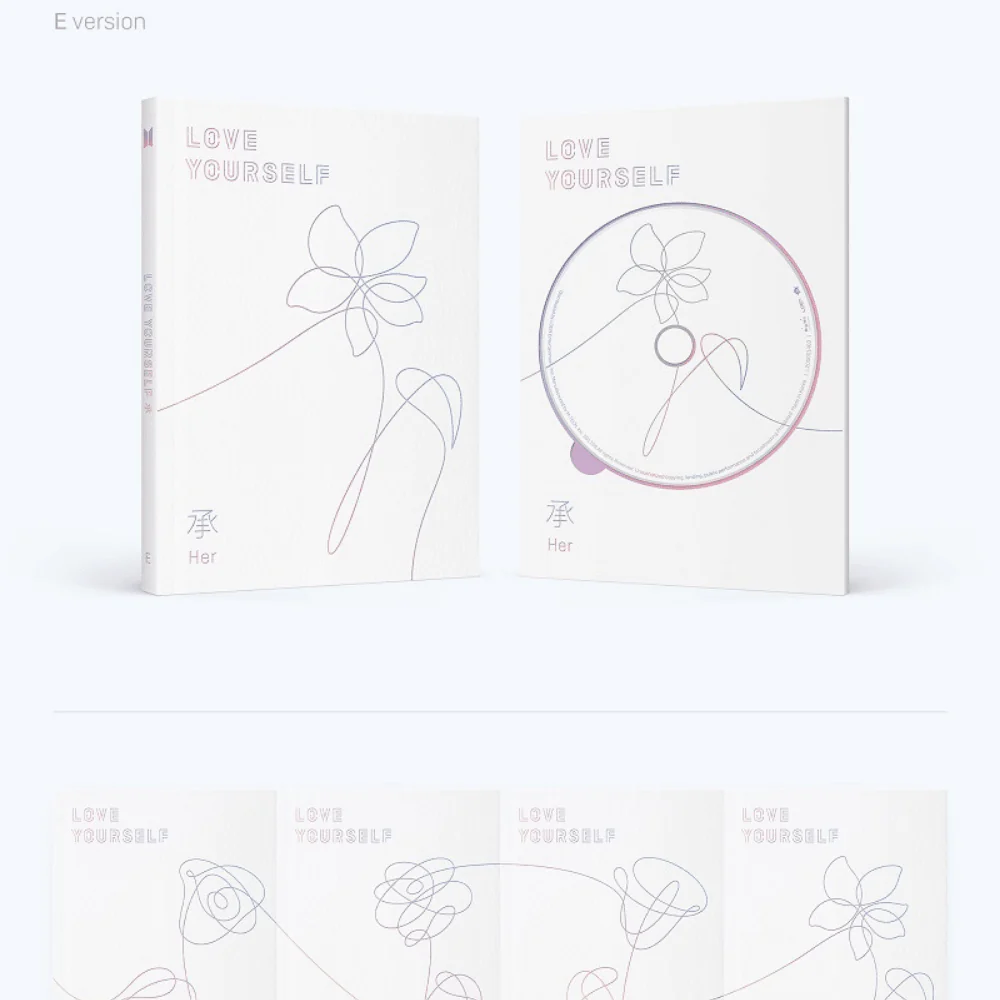BTS - LOVE YOURSELF 承 'HER' (5TH MINI ALBUM) (4 VERSIONS) - Image 6