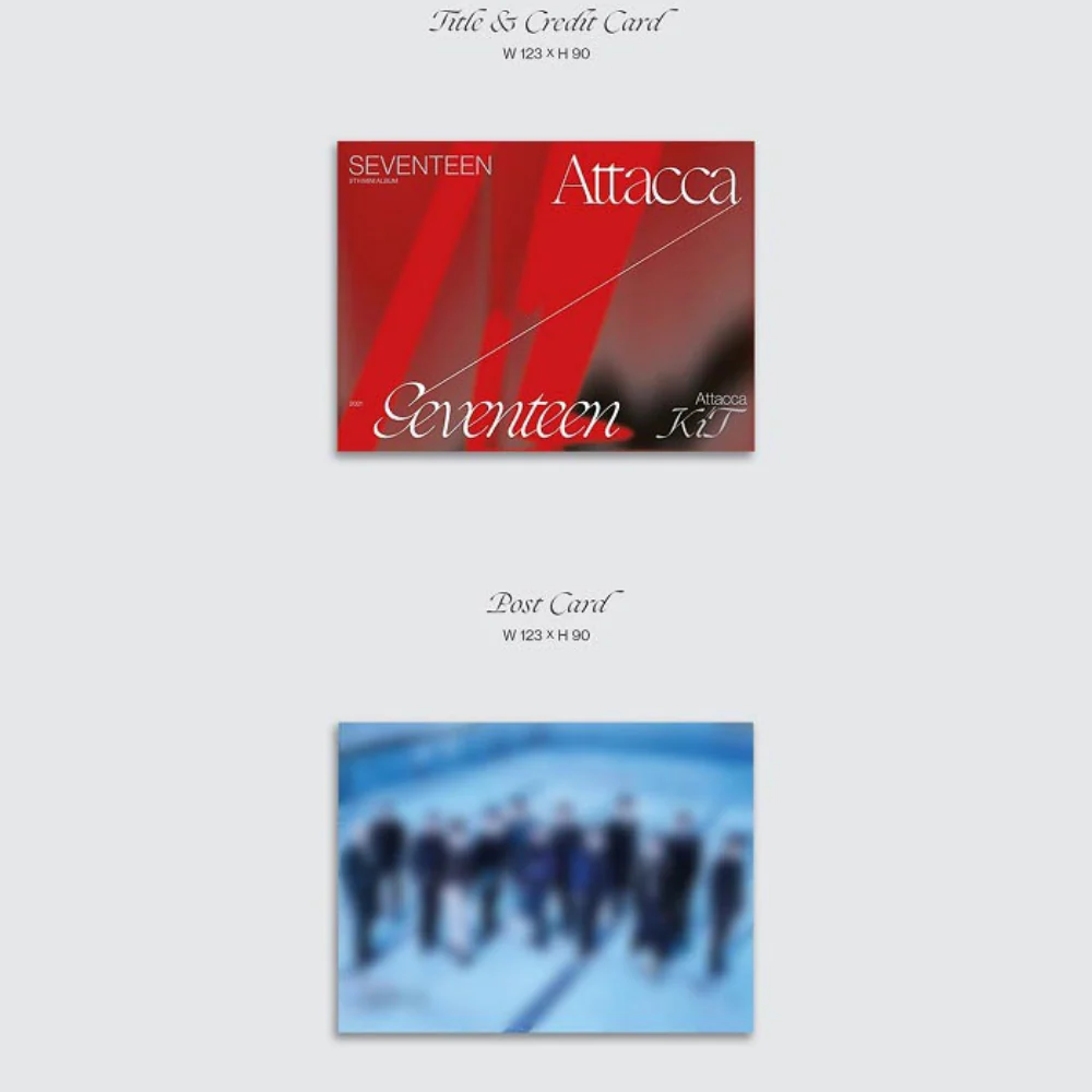 SEVENTEEN - 9TH MINI ALBUM 'ATTACCA' (KIT/KIHNO VERSION) - Image 3