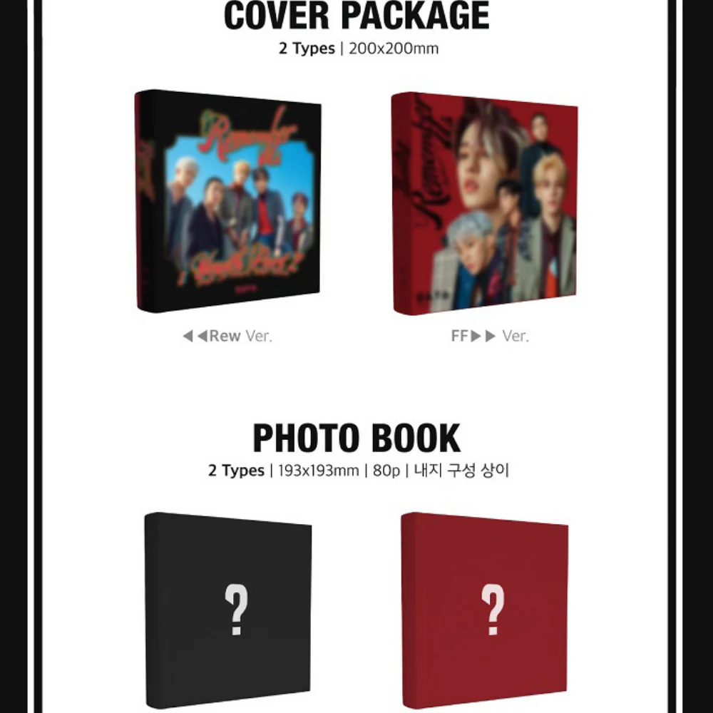 DAY6 - REMEMBER US : YOUTH PART 2 (4TH MINI ALBUM) (2 VERSIONS) - Image 2