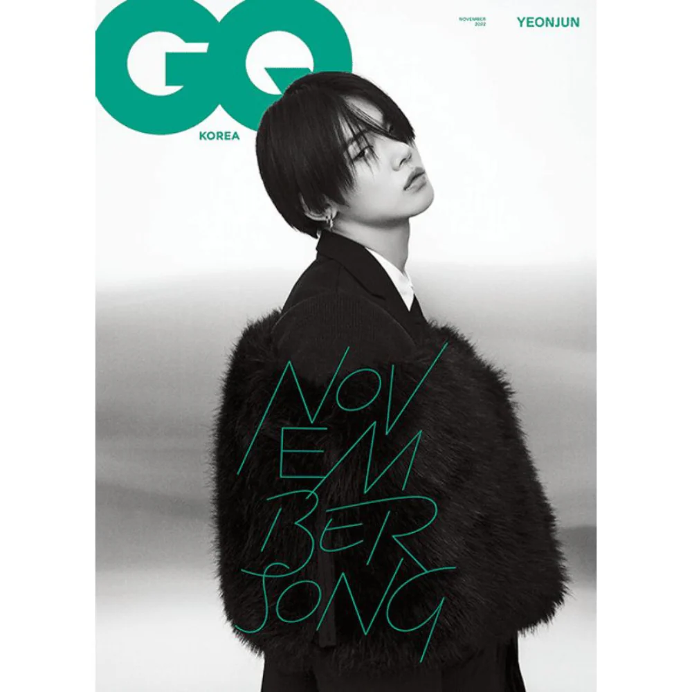 GQ KOREA - NOVEMBER 2022 ISSUE (YEONJUN FROM TXT COVER) (3 VERSIONS) - Image 3