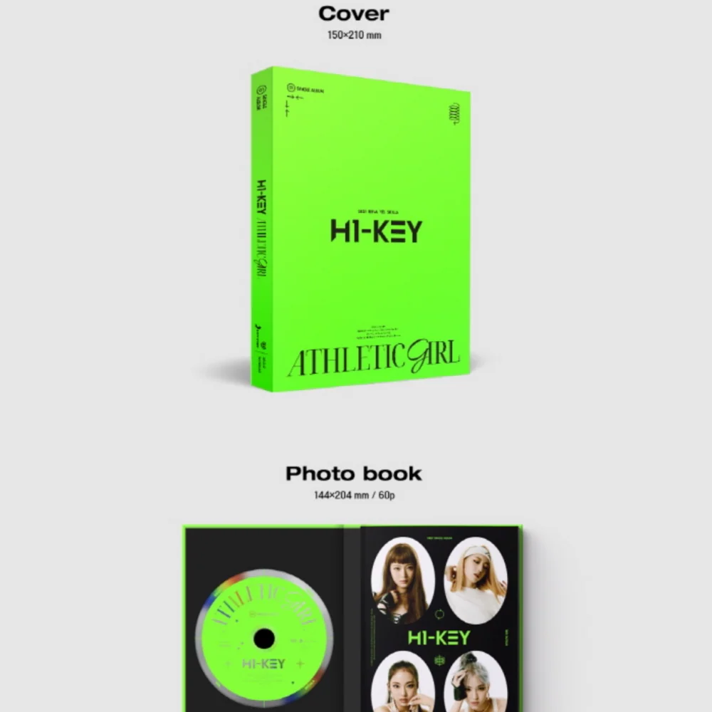 H1-KEY - ATHLETIC GIRL (1ST SINGLE ALBUM) - Image 2