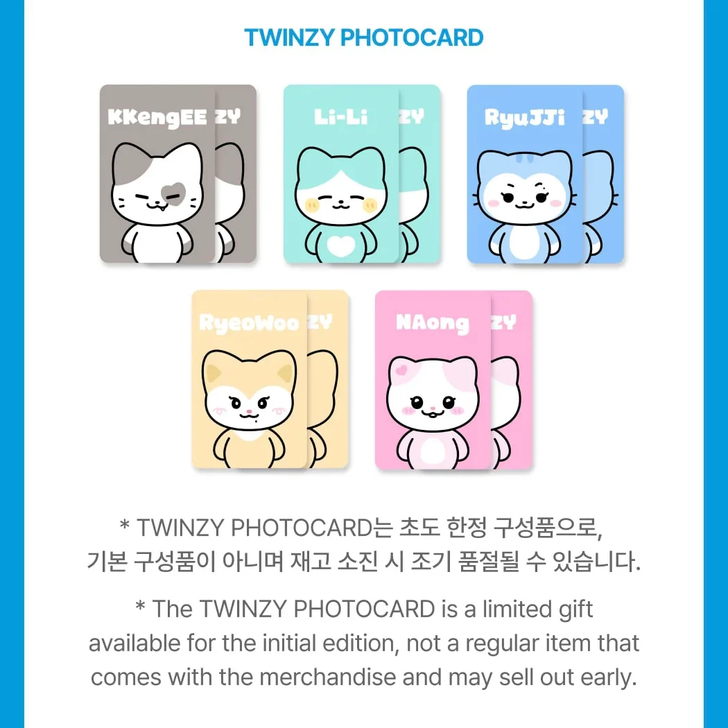 ITZY - TWINZY PLUSH ORIGINAL VER. - MIDZY’S CELLS (5 VERSIONS) - Image 7