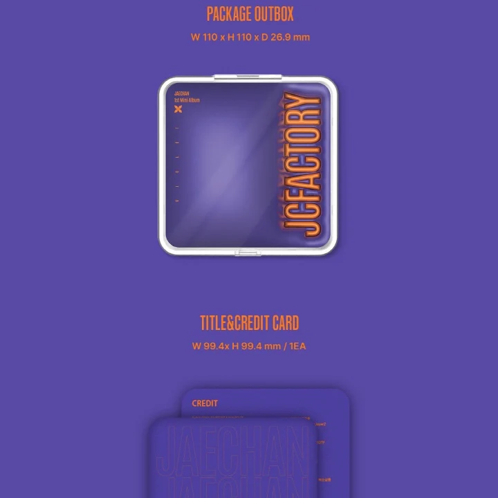 JAECHAN - 1ST MINI ALBUM [JCFACTORY] KIT ALBUM - Image 2