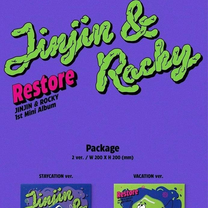 JINJIN & ROCKY (ASTRO) - RESTORE (1ST MINI ALBUM) (2 VERSIONS) - Image 2