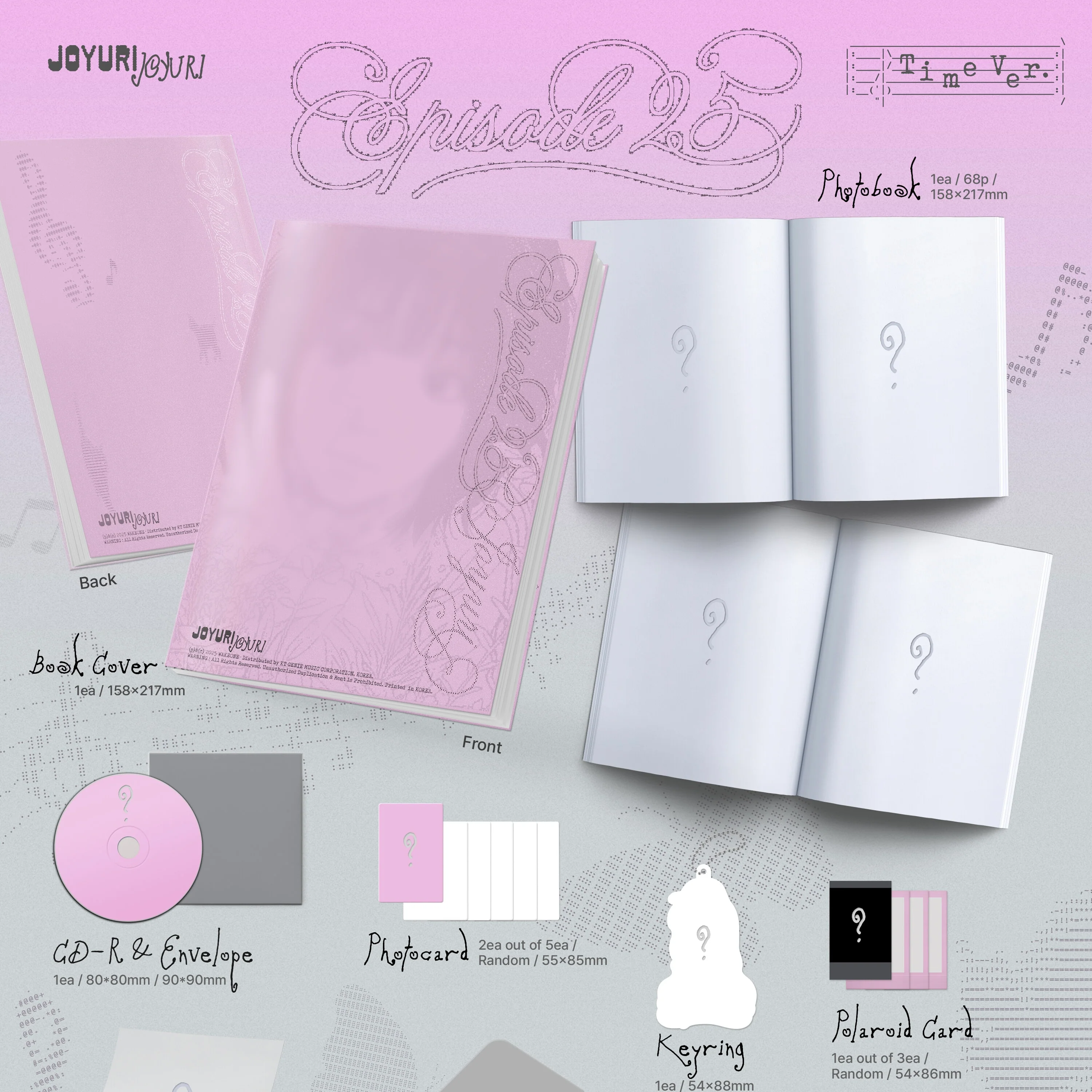 JO YURI - THE 3RD MINI ALBUM [EPISODE 25] (2 VERSIONS) - Image 4