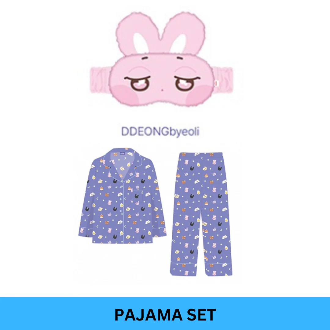 ATEEZ X ANITEEZ [ANITEEZ IN DREAMLAND] MD 01. PAJAMAS SET (XL SIZE ONLY)  (8 VERSIONS) - Image 4