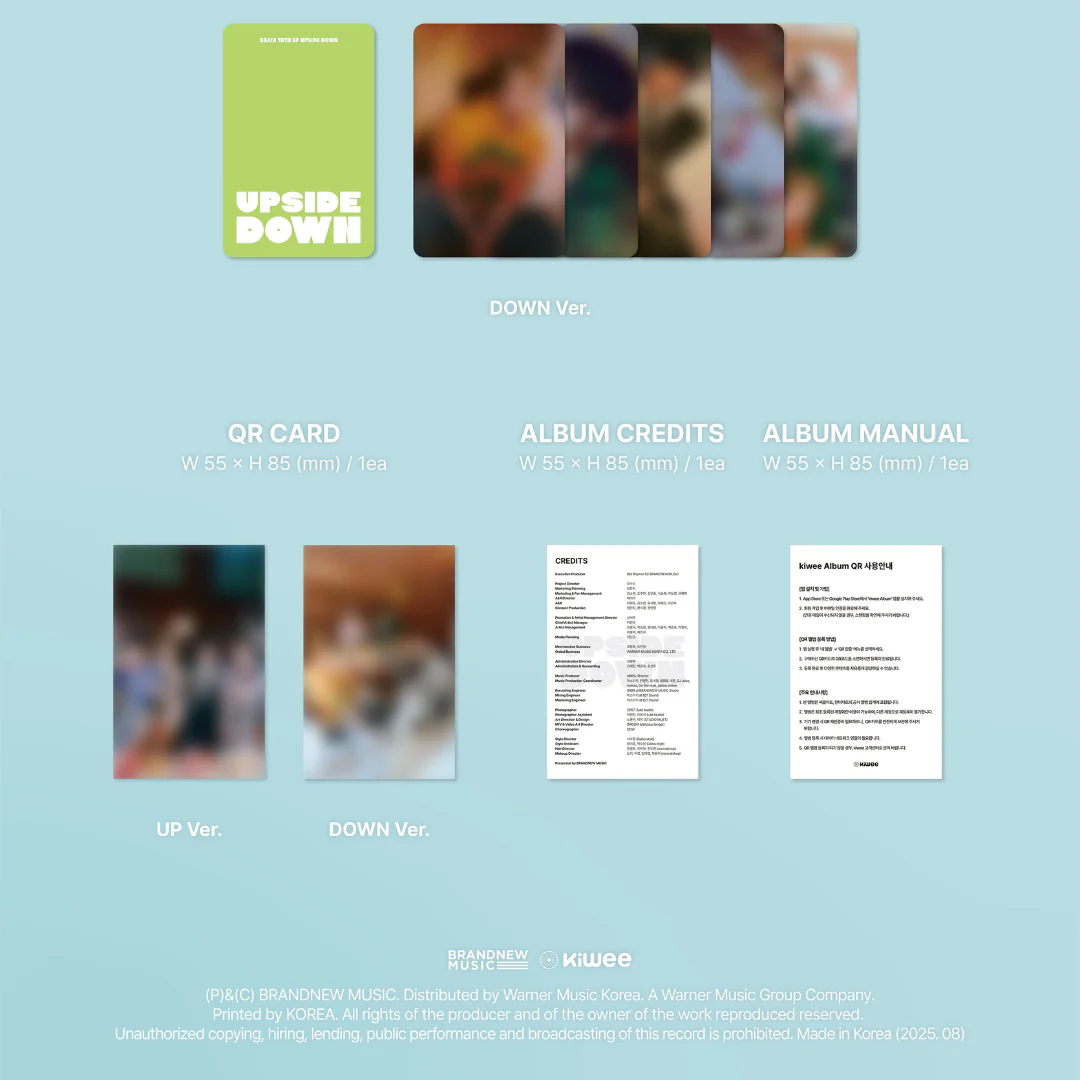 AB6IX - 10TH EP [UPSIDE DOWN] [KIWEE ALBUM] (2 VERSIONS) - Image 5