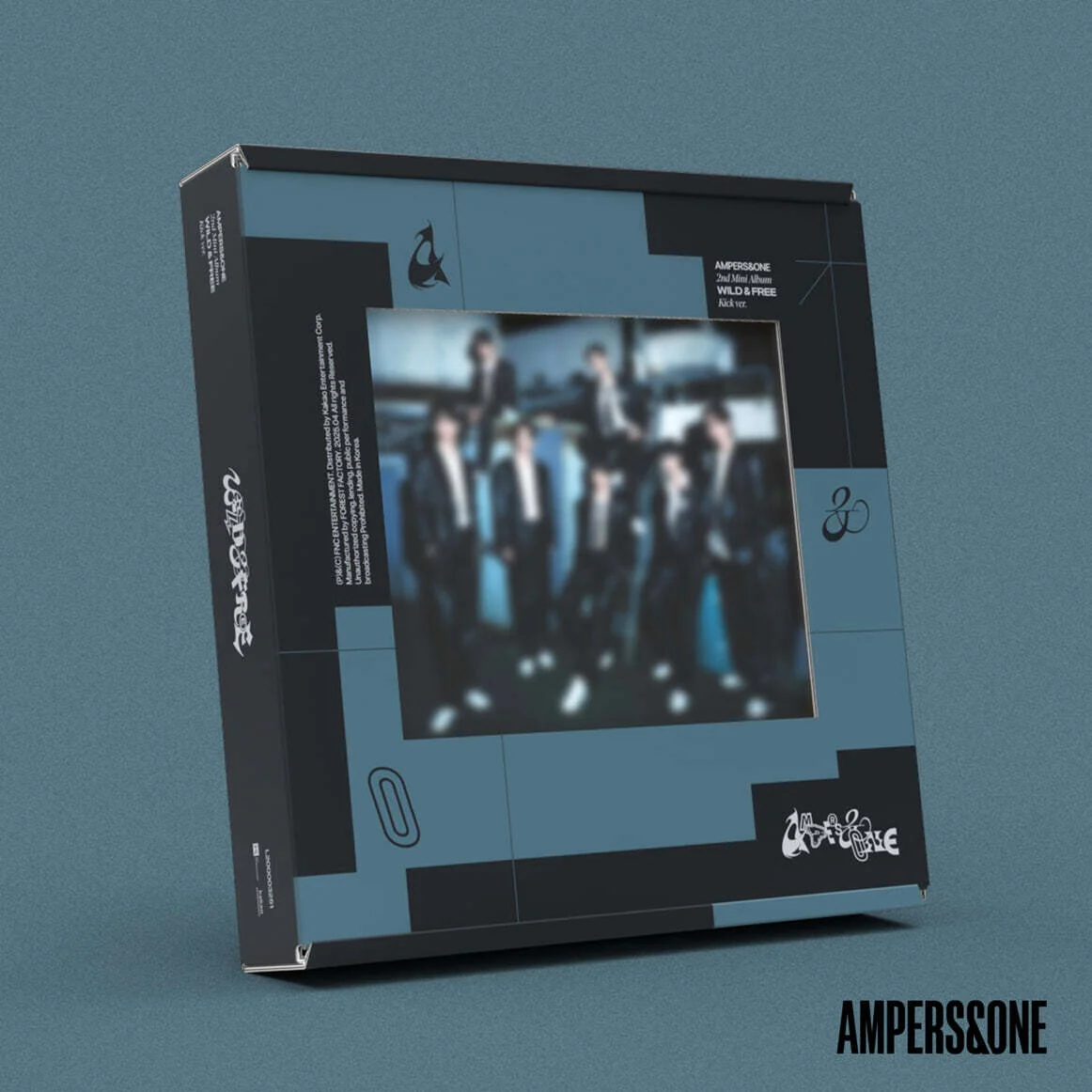 AMPERS&ONE - 2ND MINI ALBUM [WILD & FREE] (KICK VER.)