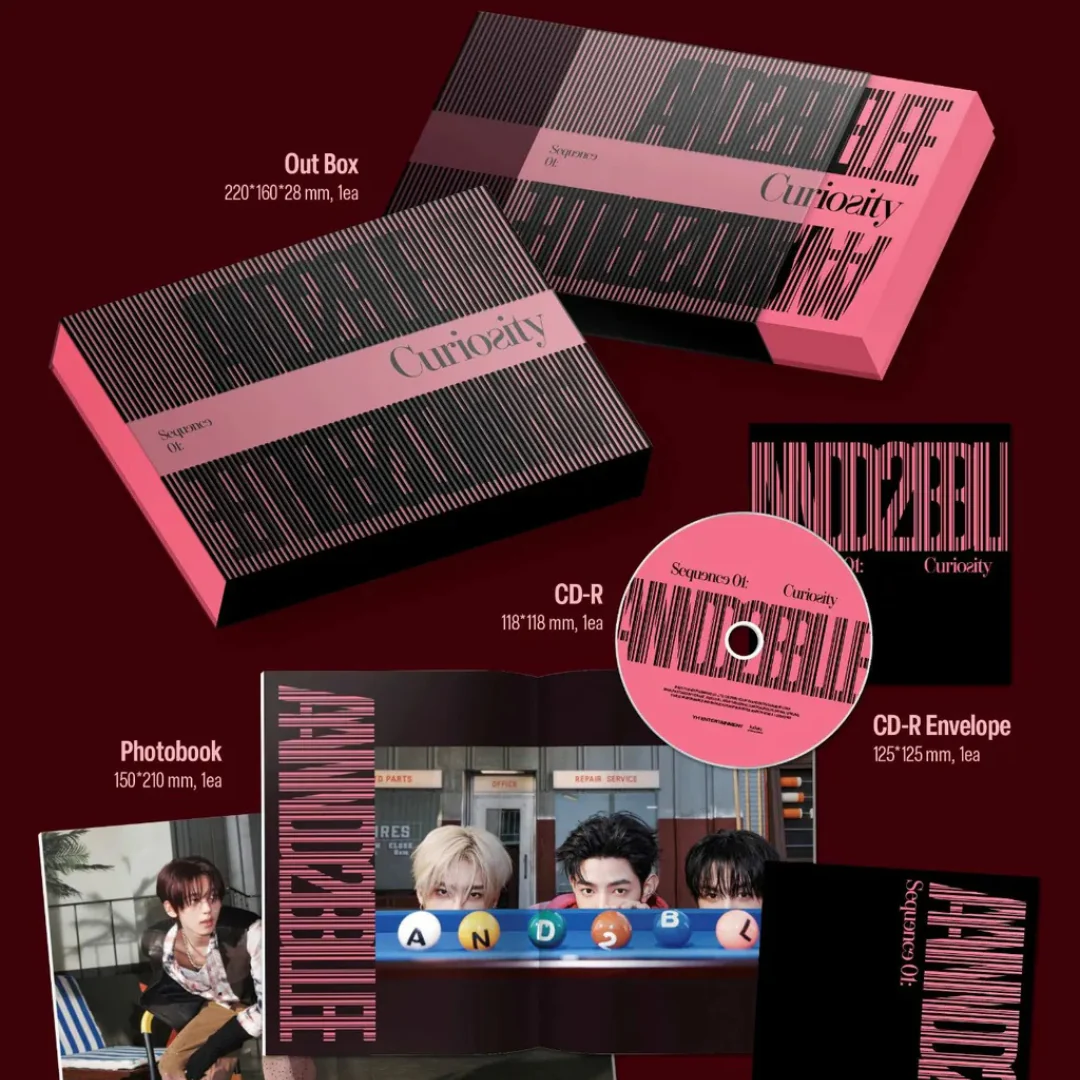 AND2BLE -1ST MINI ALBUM [SEQUENCE 01: CURIOSITY] (3 VERSIONS) - Image 9