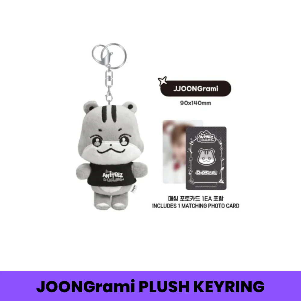 ATEEZ - ANITEEZ IN THE CALLING - THE CALLING ANITEEZ PLUSH KEYRING (8 VERSIONS) - Image 2