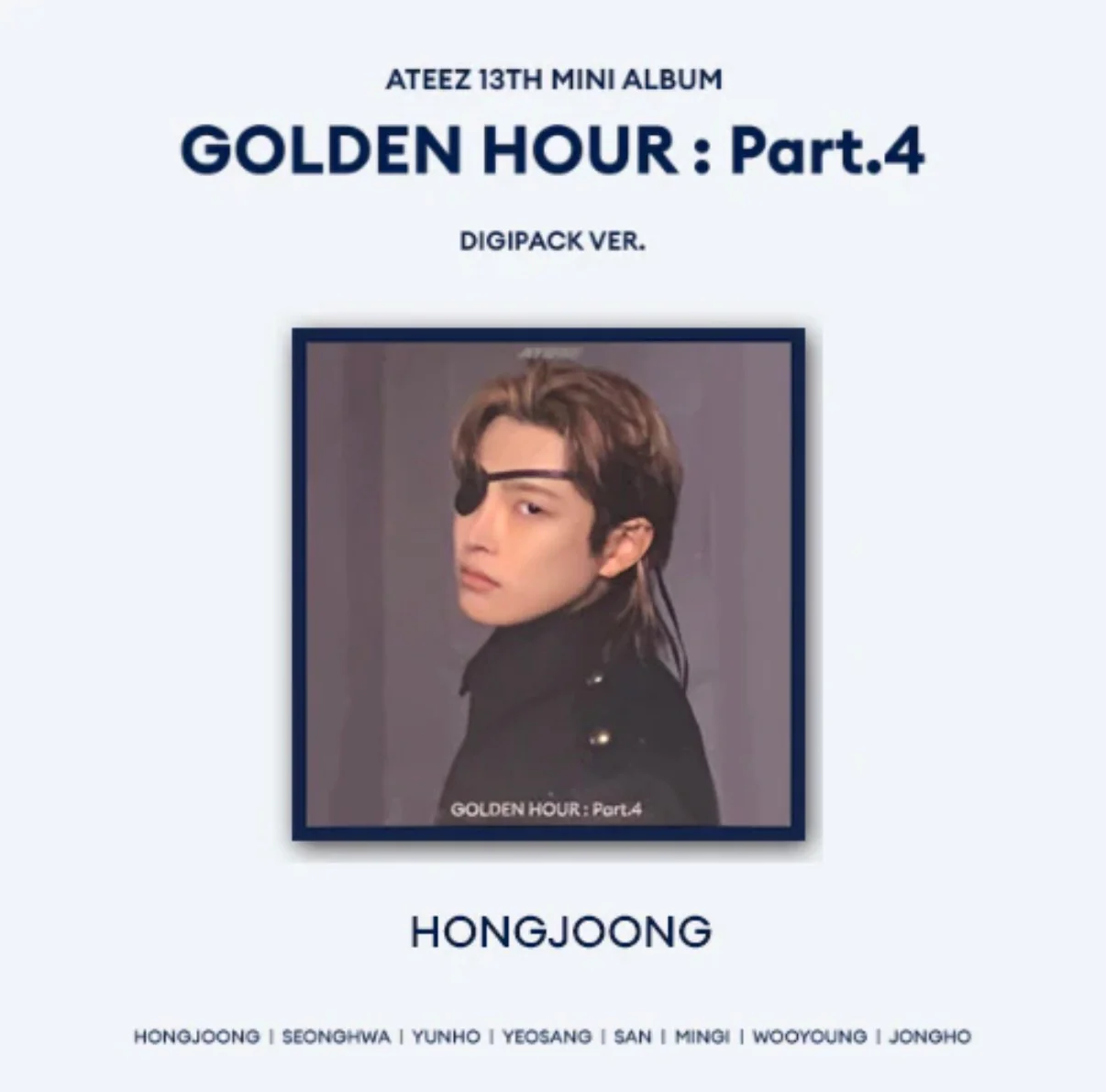 ATEEZ - GOLDEN HOUR : PART.4 MEMBER DIGIPACK (8 VERSIONS) - Image 3