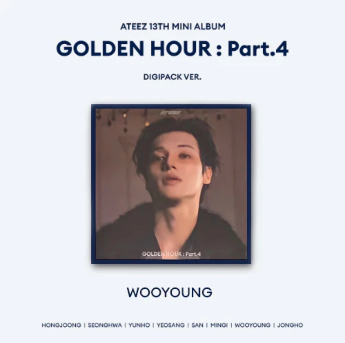 ATEEZ - GOLDEN HOUR : PART.4 MEMBER DIGIPACK (8 VERSIONS) - Image 9