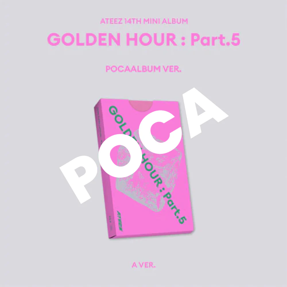 ATEEZ - GOLDEN HOUR : PART.5 (POCAALBUM) (3 VERSIONS) - Image 3