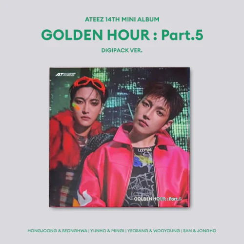 ATEEZ - GOLDEN HOUR : PART.5 UNIT DIGIPACK (4 VERSIONS) - Image 3
