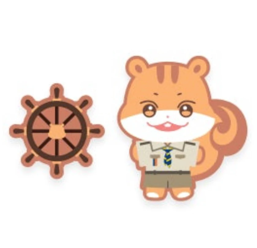 ATEEZ X ANITEEZ [ANITEEZ IN TREASURE] MD - 02 STITCH WAPPEN SET (8 VERSIONS) - Image 3
