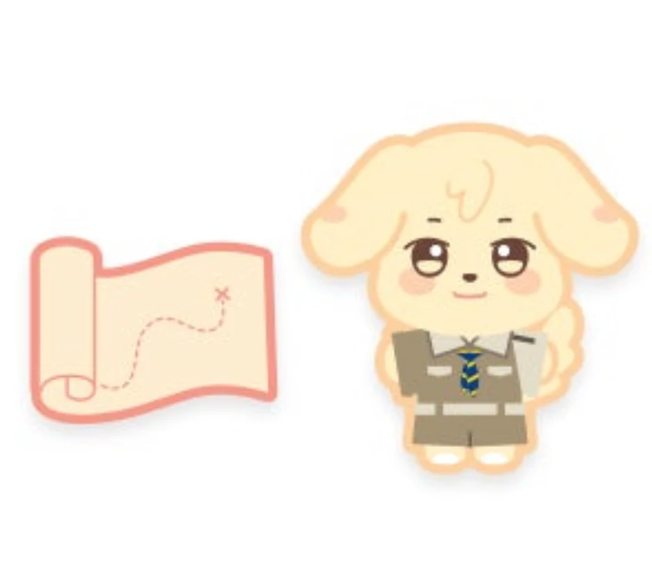 ATEEZ X ANITEEZ [ANITEEZ IN TREASURE] MD - 02 STITCH WAPPEN SET (8 VERSIONS) - Image 5