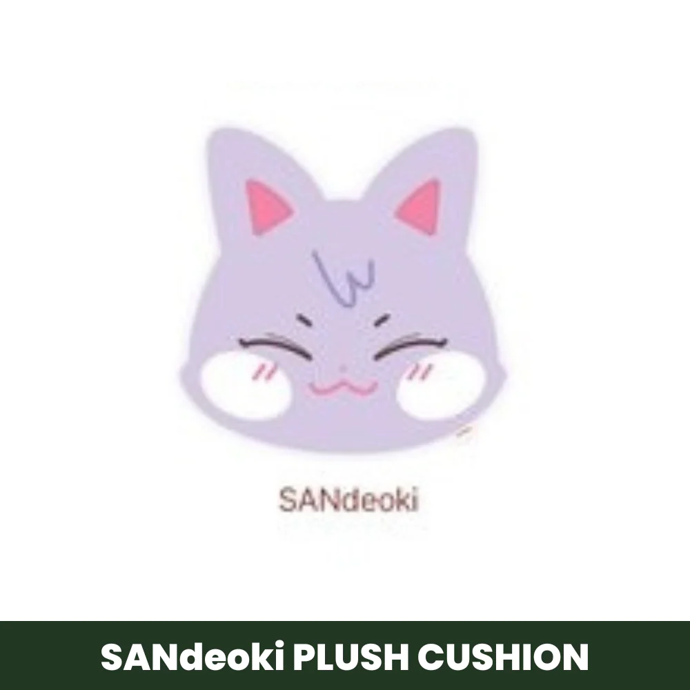 ATEEZ X ANITEEZ [ANITEEZ IN TREASURE] MD - 26 PLUSH CUSHION (8 VERSIONS) - Image 6