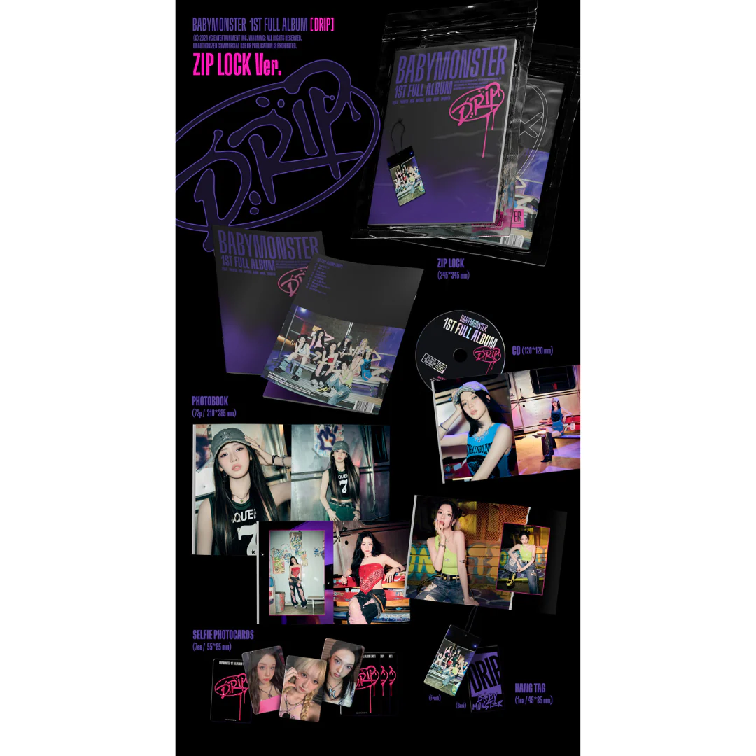 BABYMONSTER - 1ST FULL ALBUM [DRIP] (2 VERSIONS) - Image 3