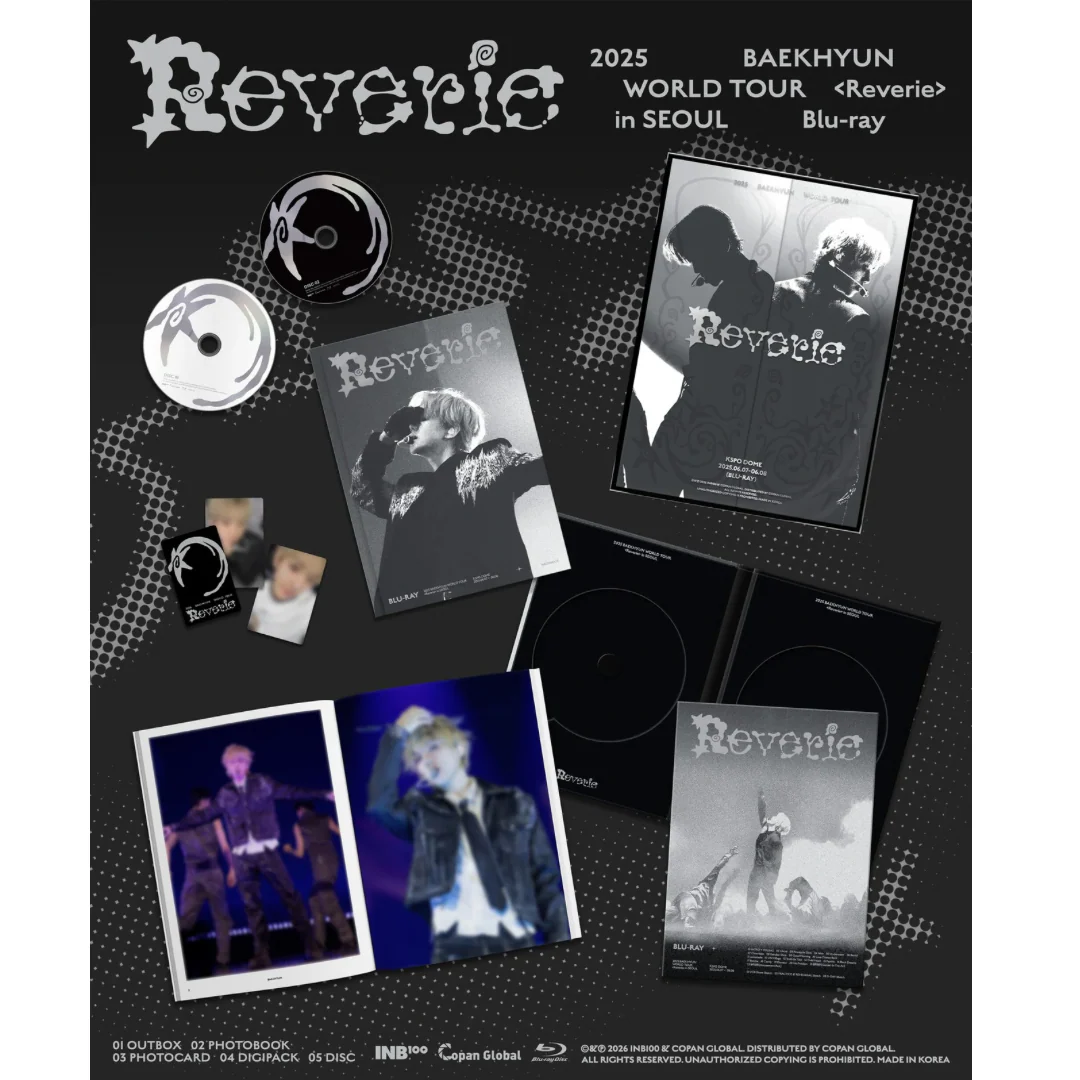 BAEKHYUN - 2025 BAEKHYUN WORLD TOUR [REVERIE] IN SEOUL BLU-RAY - Image 2