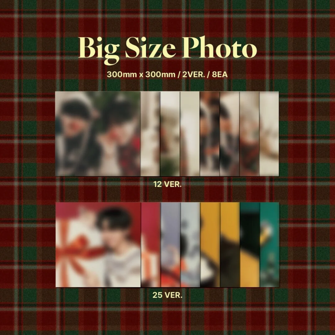 BANG YONGGUK & JUNG DAEHYUN & YOO YOUNGJAE & MOON JONGUP - CHRISTMAS SPECIAL ALBUM [CHRISTMAS WITH YOU] (2 VERSIONS) - Image 4