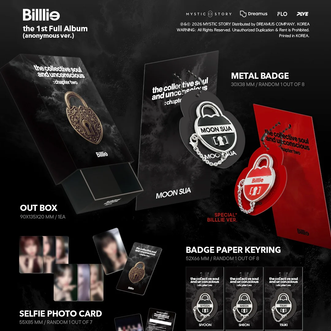 BILLLIE - 1ST ALBUM [THE COLLECTIVE SOUL AND UNCONSCIOUS: CHAPTER TWO] (ANONYMOUS VER.) - Image 2