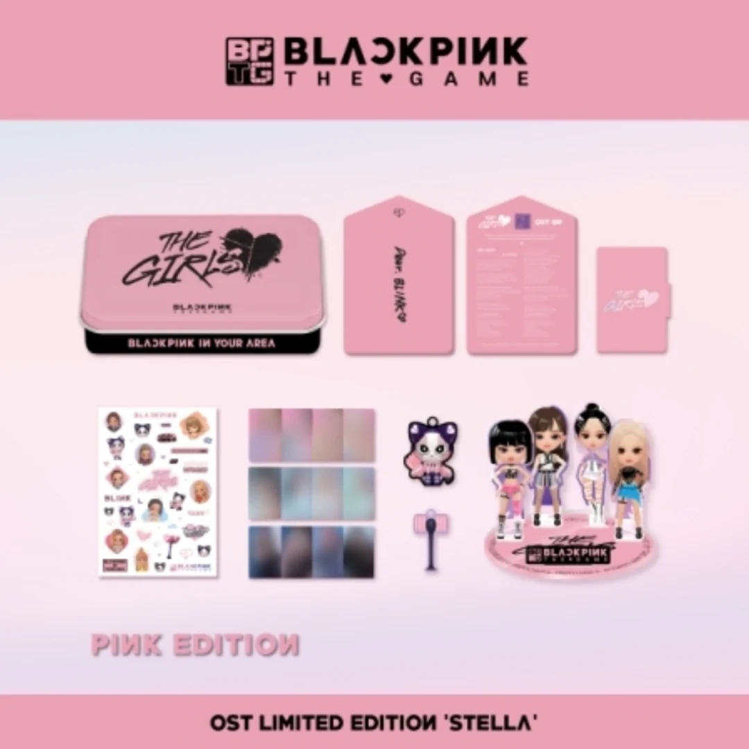 BLACKPINK - BLACKPINK THE GAME OST [THE GIRLS] STELLA VER. (LIMITED EDITION) (2 VERSIONS) - Image 6