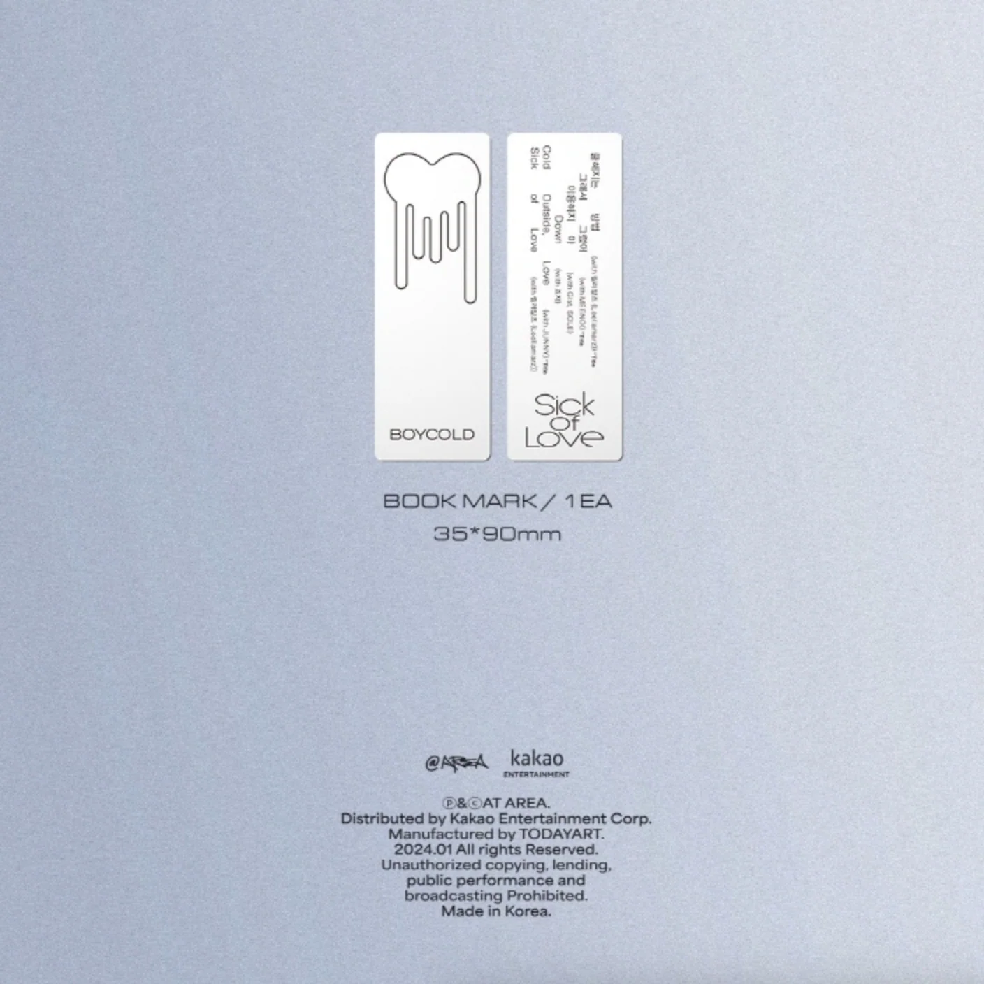 BOYCOLD - EP [SICK OF LOVE] - Image 4