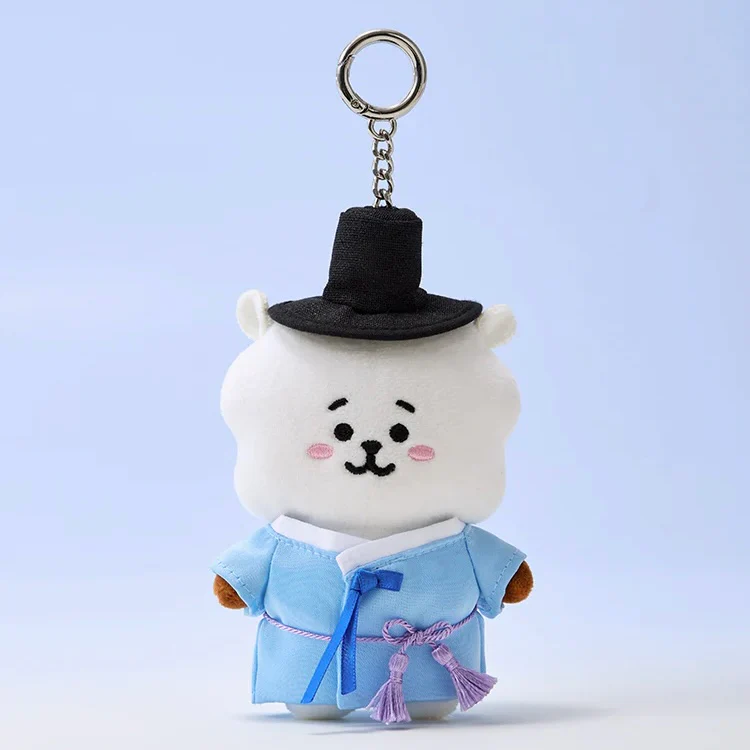 BT21 - BT21 PLUSH KEYRING K-SEONBI (7 VERSIONS) - Image 4