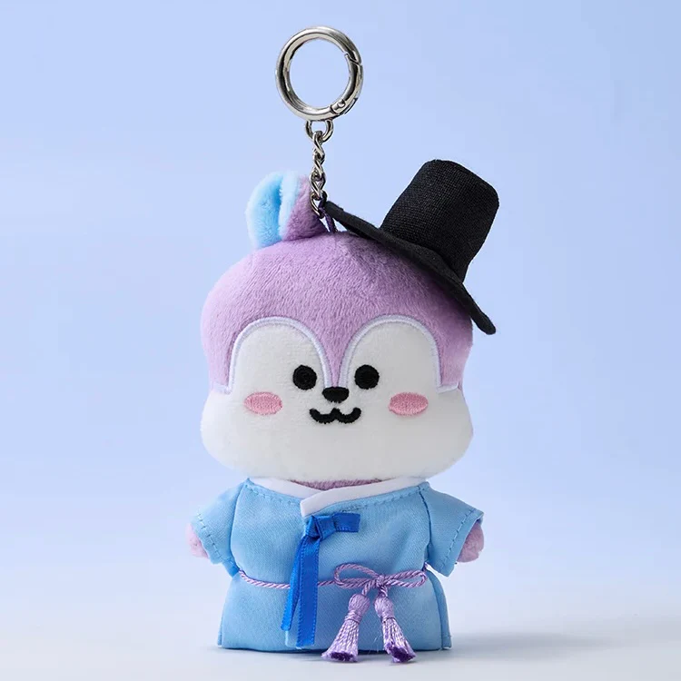BT21 - BT21 PLUSH KEYRING K-SEONBI (7 VERSIONS) - Image 5