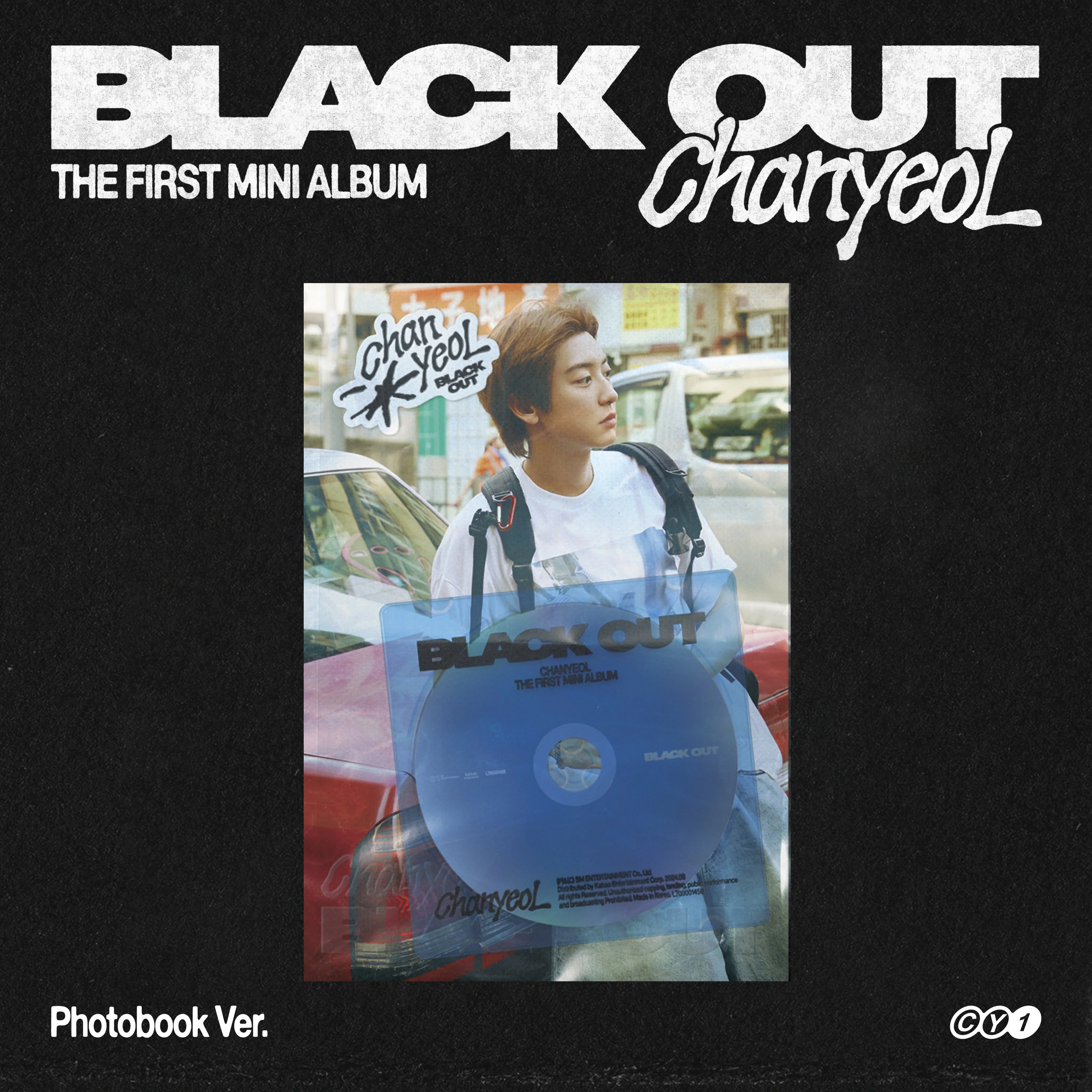 CHANYEOL - 1ST MINI ALBUM [BLACK OUT] (PHOTO BOOK VER.) (2 VERSIONS) - Image 2