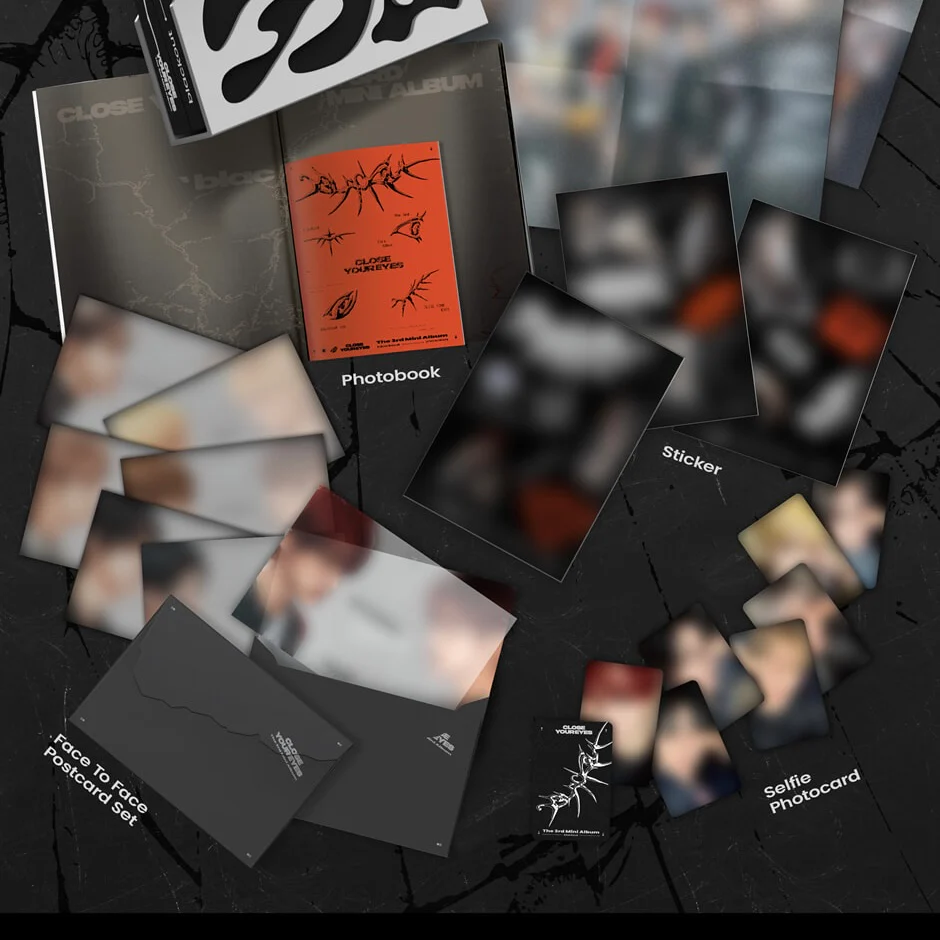 CLOSE YOUR EYES - THE 3RD MINI ALBUM [BLACKOUT] (BLACKOUT VER.) - Image 3