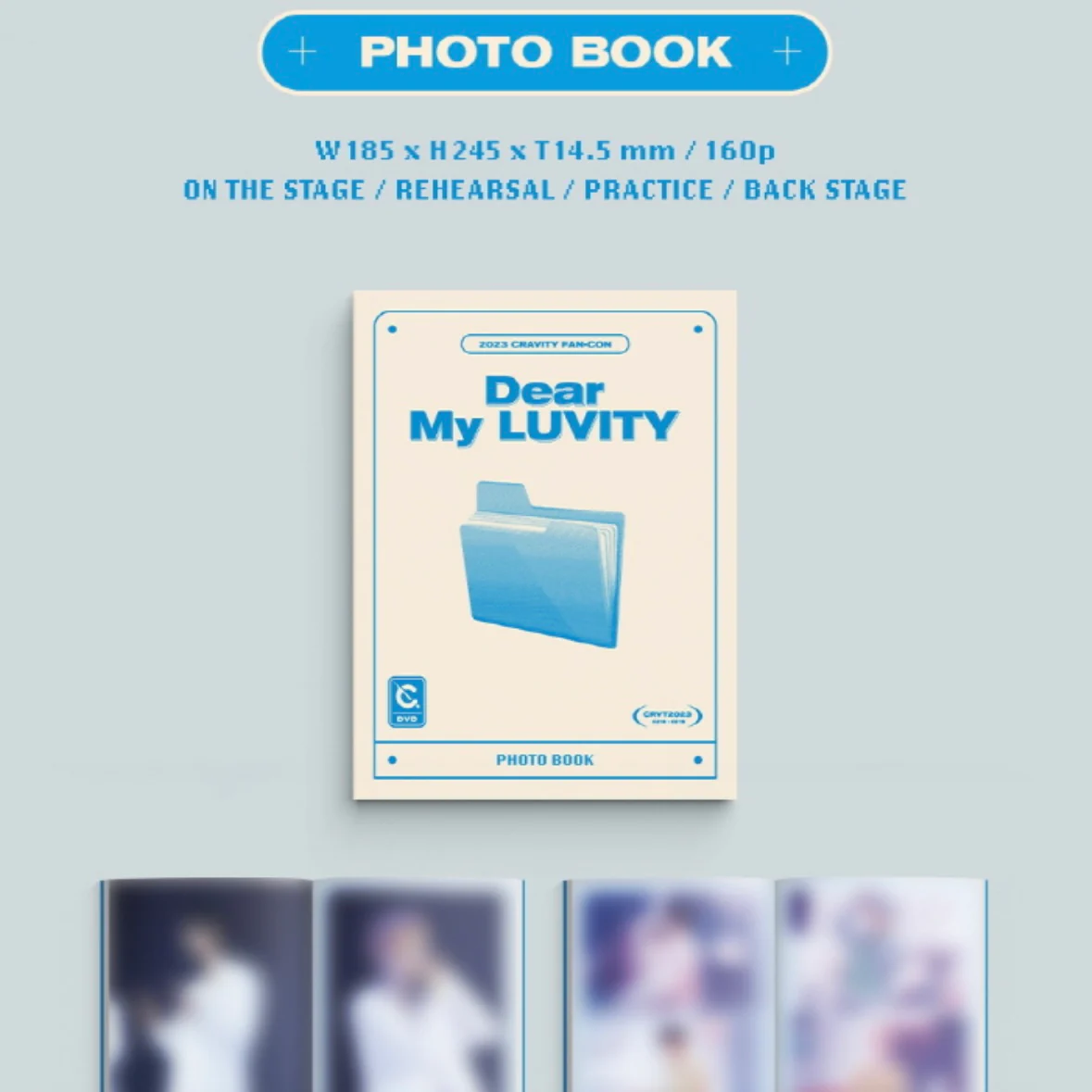 CRAVITY - 2023 CRAVITY FAN CON [DEAR MY LUVITY] DVD - Image 2