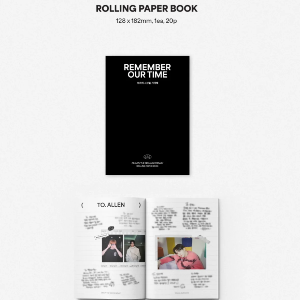 CRAVITY - CRAVITY THE 3RD ANNIVERSARY PHOTOBOOK [REMEMBER OUR TIME] - Image 4