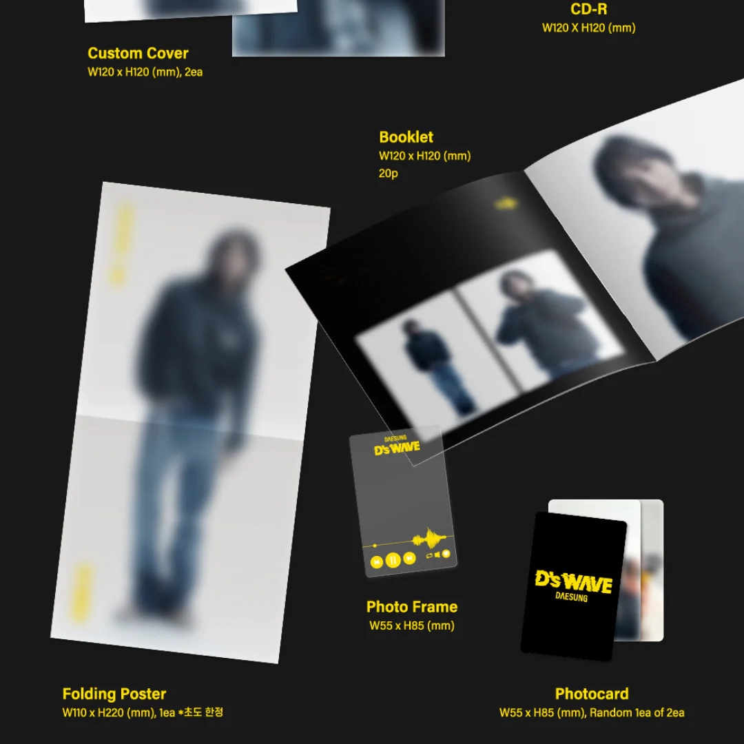 DAESUNG - 1ST MINI ALBUM [D'S WAVE] (2 VERSIONS) - Image 4