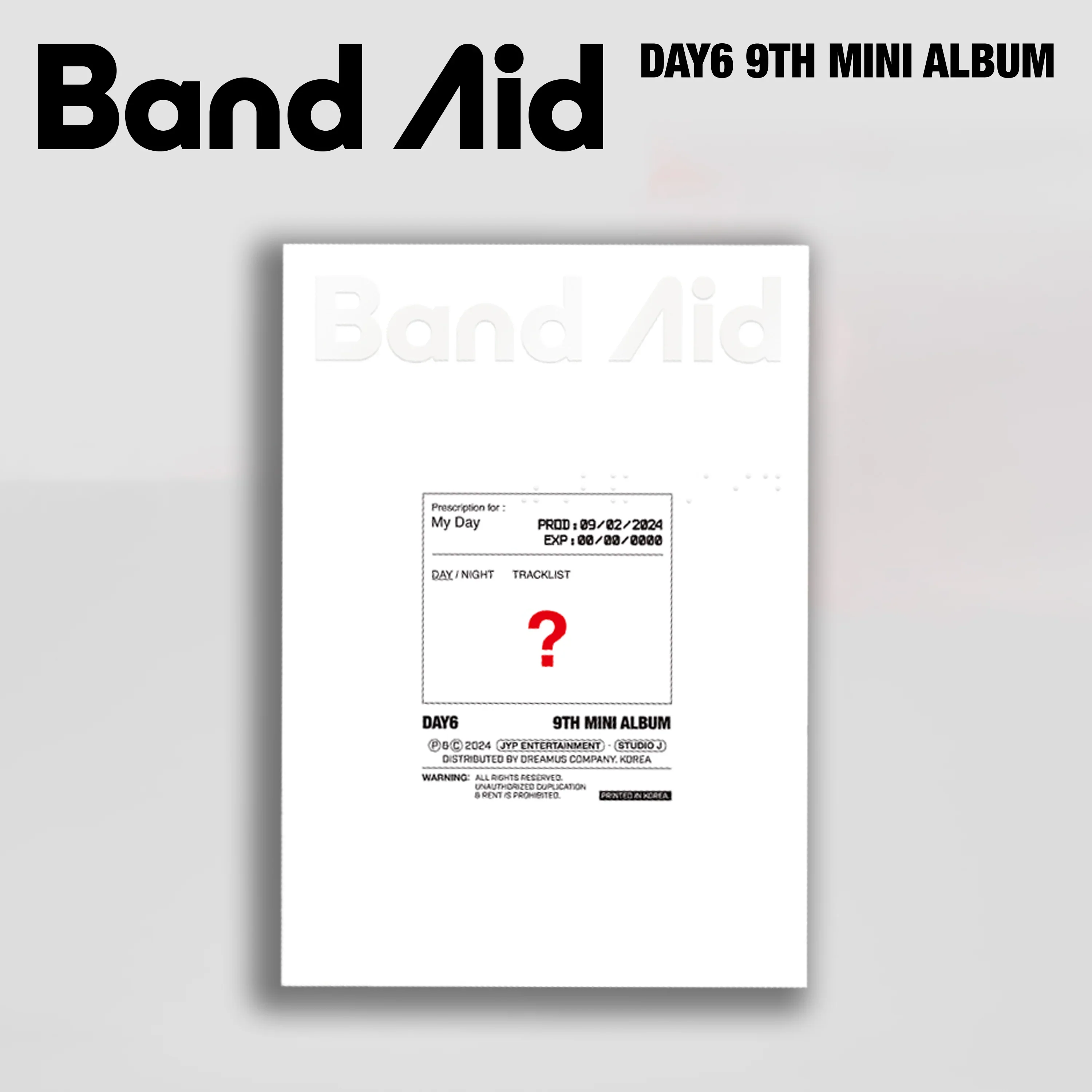 DAY6 - 9TH MINI ALBUM [BAND AID] (2 VERSIONS) - Image 3