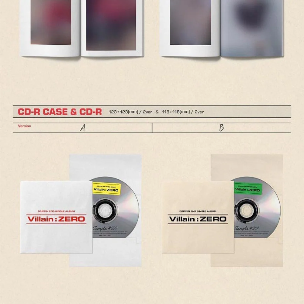 DRIPPIN - VILLAIN : ZERO (2ND SINGLE ALBUM) (2 VERSIONS) - Image 3