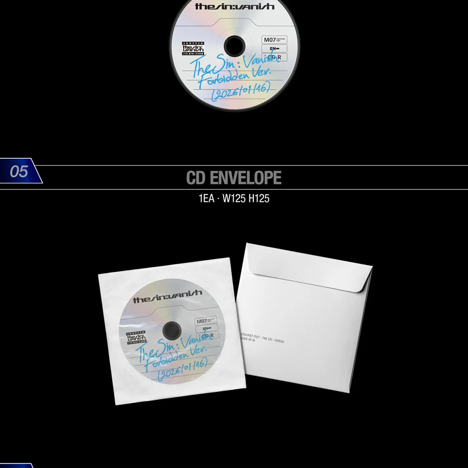 ENHYPEN - 7TH MINI ALBUM [THE SIN : VANISH] (3 VERSIONS) - Image 23