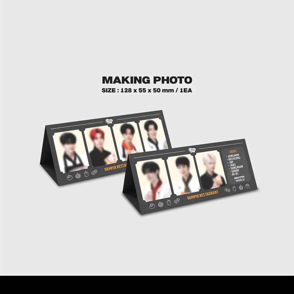 ENHYPEN - WORLD COUPON CARD COLLECTION (CHEF BASIC VER.) - Image 7