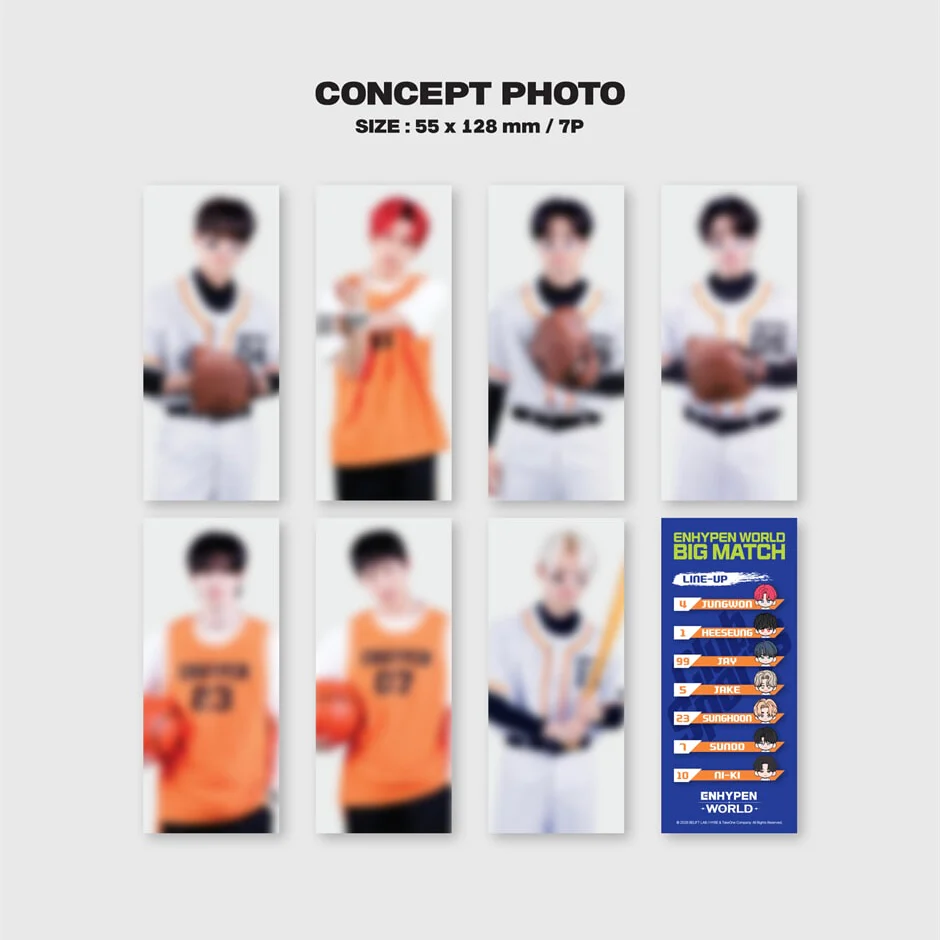 ENHYPEN - WORLD COUPON CARD COLLECTION (CLUB SPORTS BASIC VER.) - Image 5