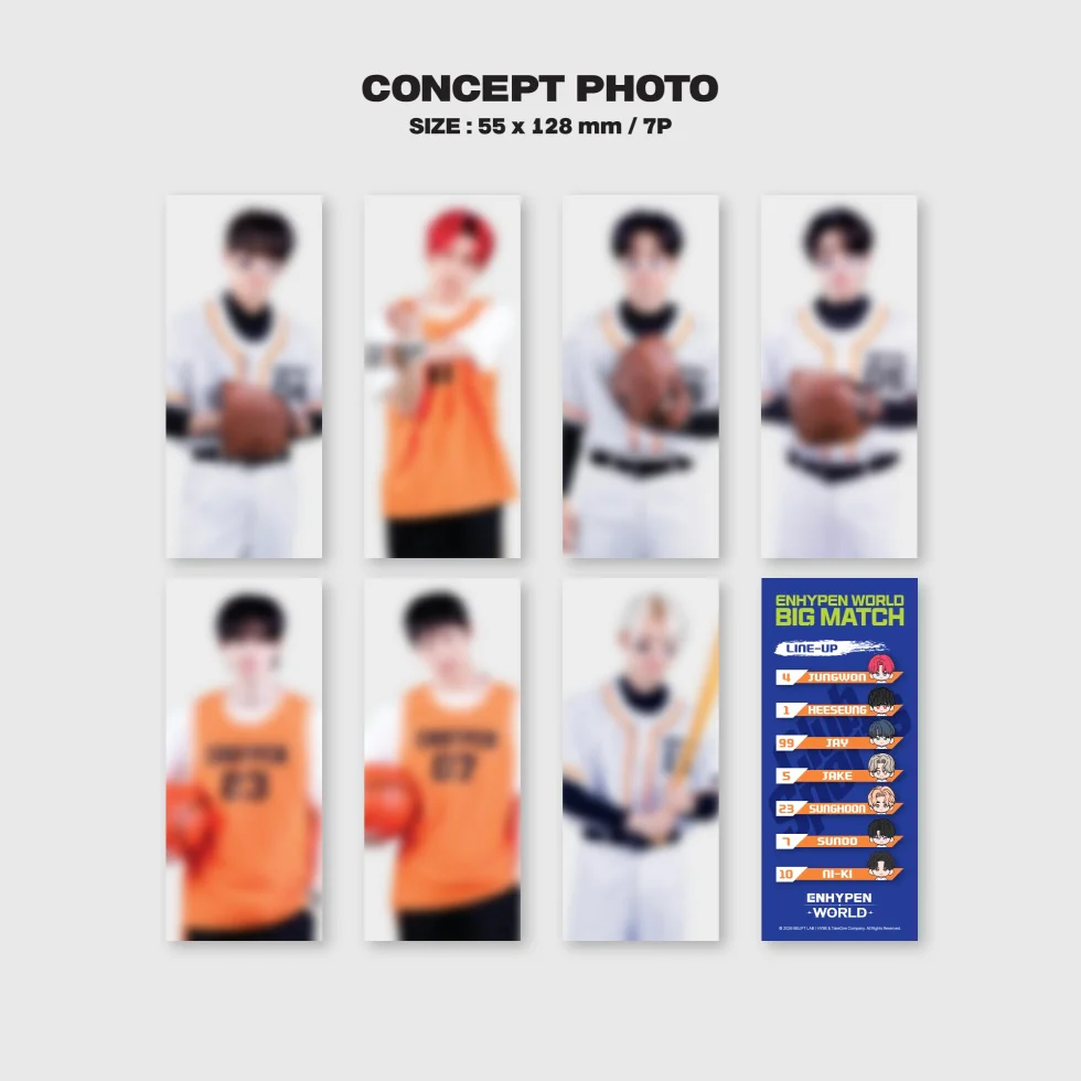 ENHYPEN - WORLD COUPON CARD COLLECTION (CLUB SPORTS SPECIAL VER.) - Image 5