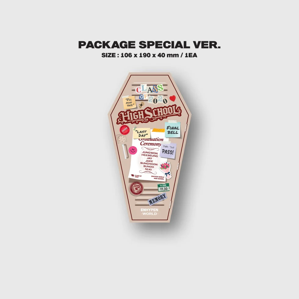 ENHYPEN - WORLD COUPON CARD COLLECTION (HIGH SCHOOL SPECIAL VER.) - Image 2