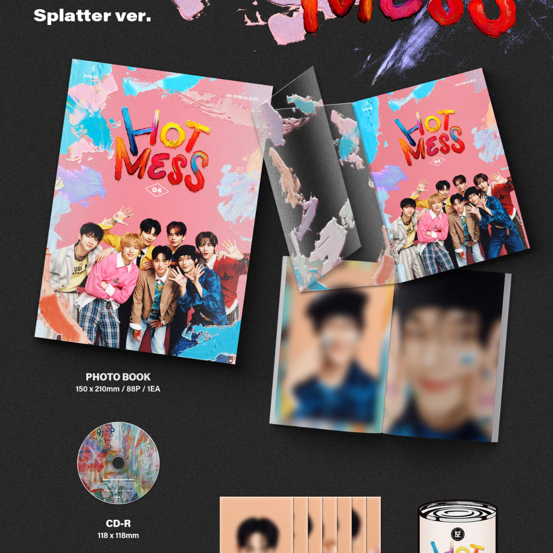 EVNNE - 4TH MINI ALBUM [HOT MESS] (2 VERSIONS) - Image 2
