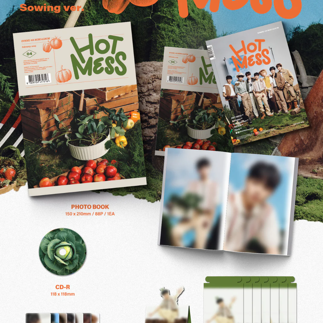 EVNNE - 4TH MINI ALBUM [HOT MESS] (2 VERSIONS) - Image 4