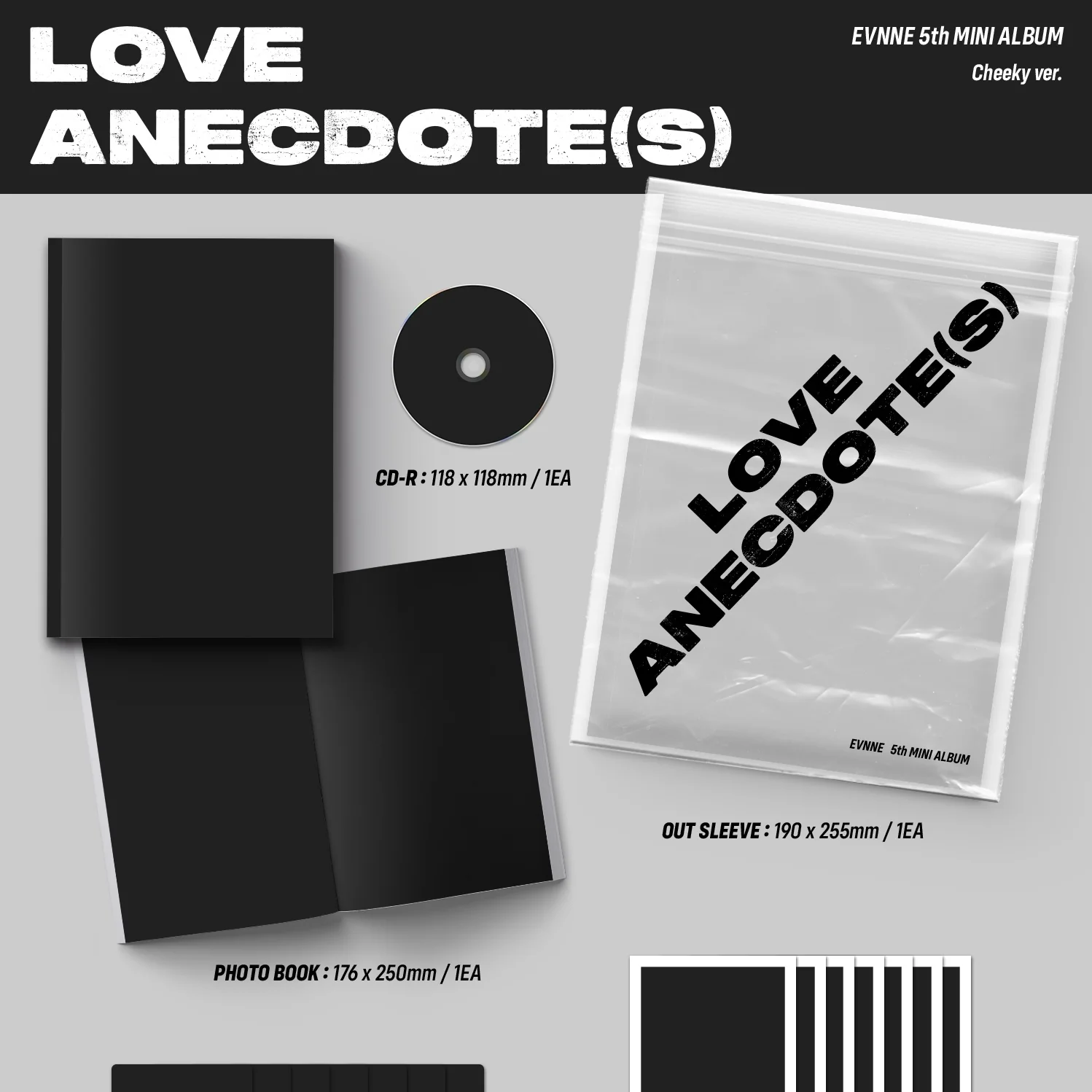EVNNE - 5TH MINI ALBUM [LOVE ANECDOTE(S)] (2 VERSIONS) - Image 2