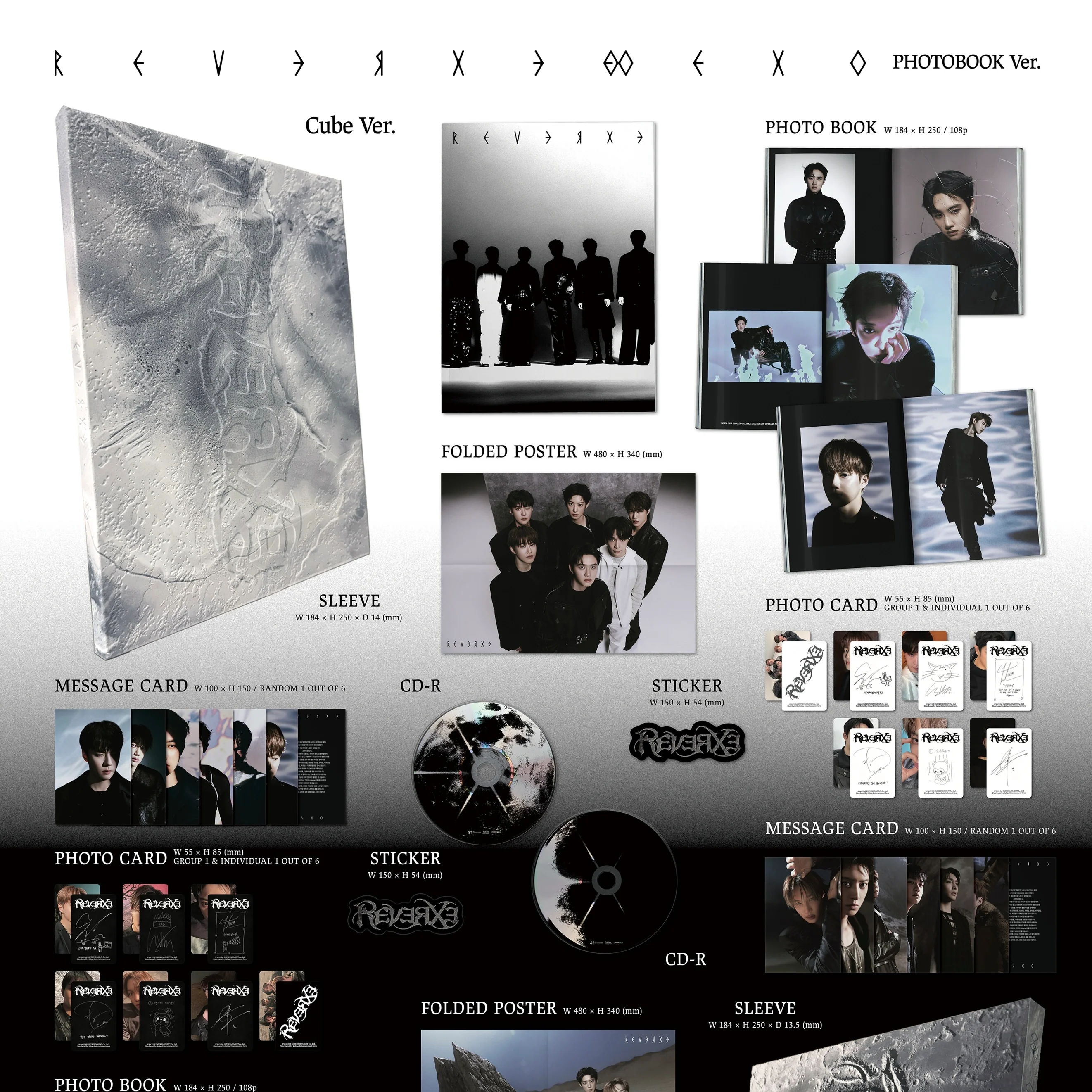 EXO - 8TH FULL ALBUM [REVERXE] (PHOTOBOOK VER.) (2 VERSIONS) - Image 2
